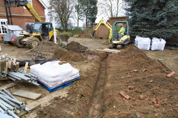 Cost of Drainage Ditch Digging in La Porte