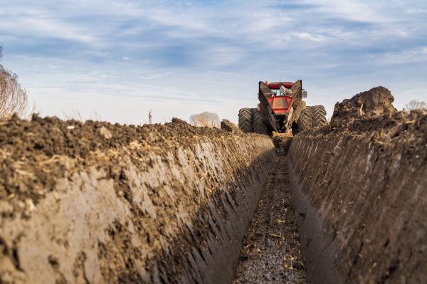 Cost of Drainage Grading Service in La Porte