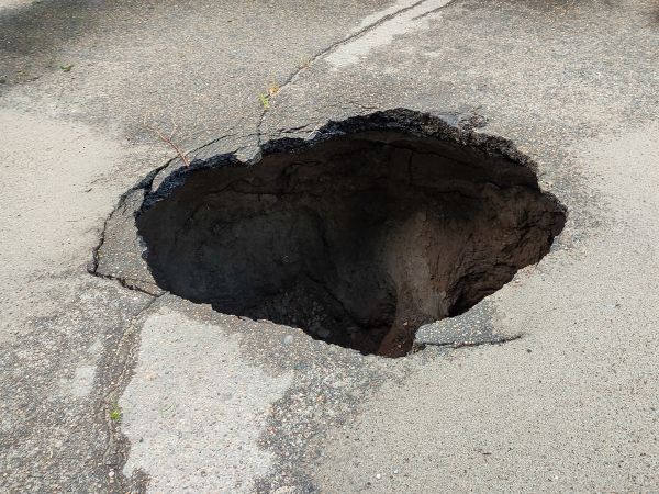 Sinkhole Repair in La Porte