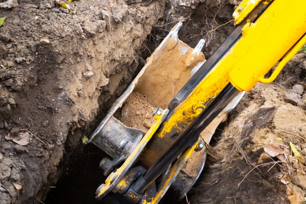 Cost of Downspout Trenching in La Porte