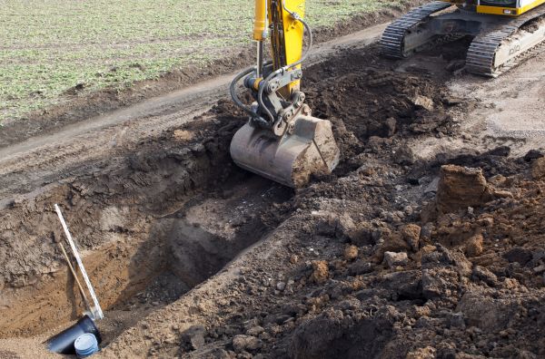 Backhoe Trenching in La Porte