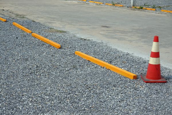 Parking Lot Gravel Repair in La Porte