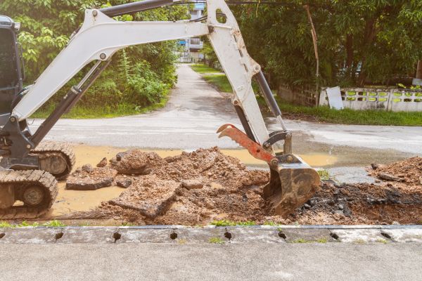 Cost of Water Line Excavation in La Porte