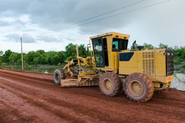 Road Base Grading in La Porte