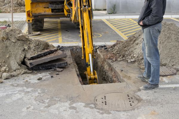 Cost of Utility Line Excavation in La Porte