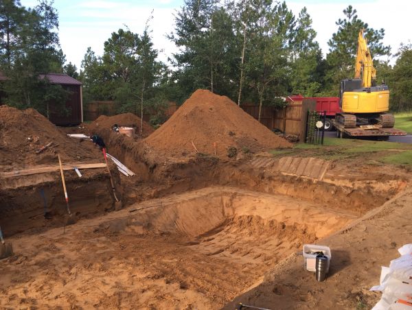 Cost of Pool Site Excavation in La Porte